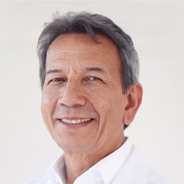About Us 4 a man in a white shirt